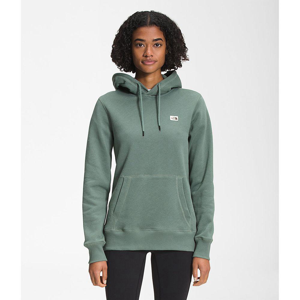The North Face Heritage Patch Pullover Γυναικεια Φούτερ Hoodie - Πρασινο (OJGS86432)